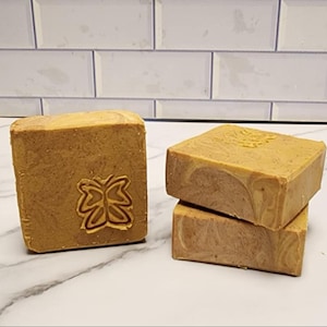 Eternal glow- kojic Acid and Turmeric- Face and Body Bar- lemon and orange essential oil