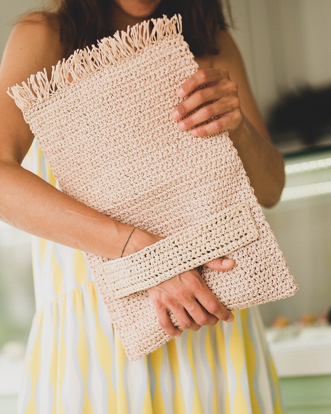 Summer & rose boho best sale clutch