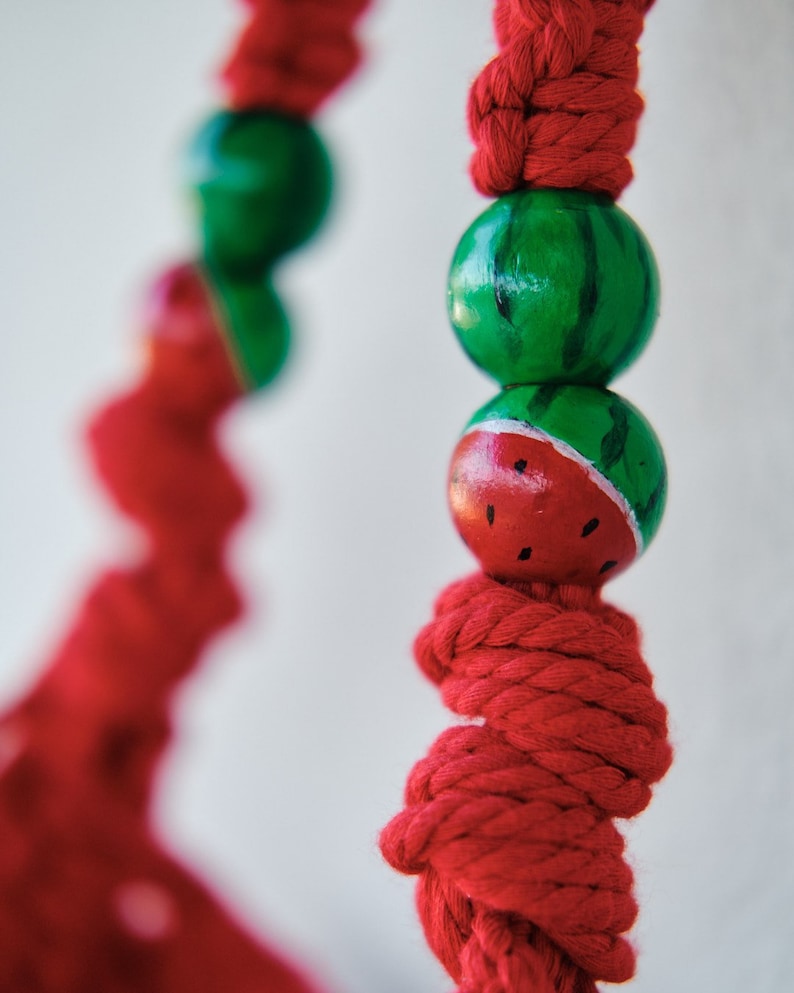 macrame beach bag