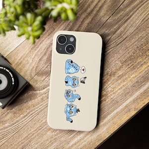 Kpop Demon Hunters Tiger Phone Case, Funny Tiger Demon Hunter iPhone Samsung Cover, Cute Kpop Animal Fan Gift, Anime Style Tiger Case