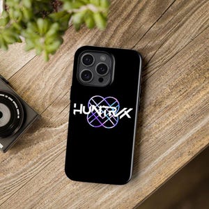 Huntrix Kpop Demon Hunters Phone Case, Cute Animal Demon Slayer Cover, iPhone Samsung Pixel Case, Fantasy Kpop Fan Gift, Huntrix Merch