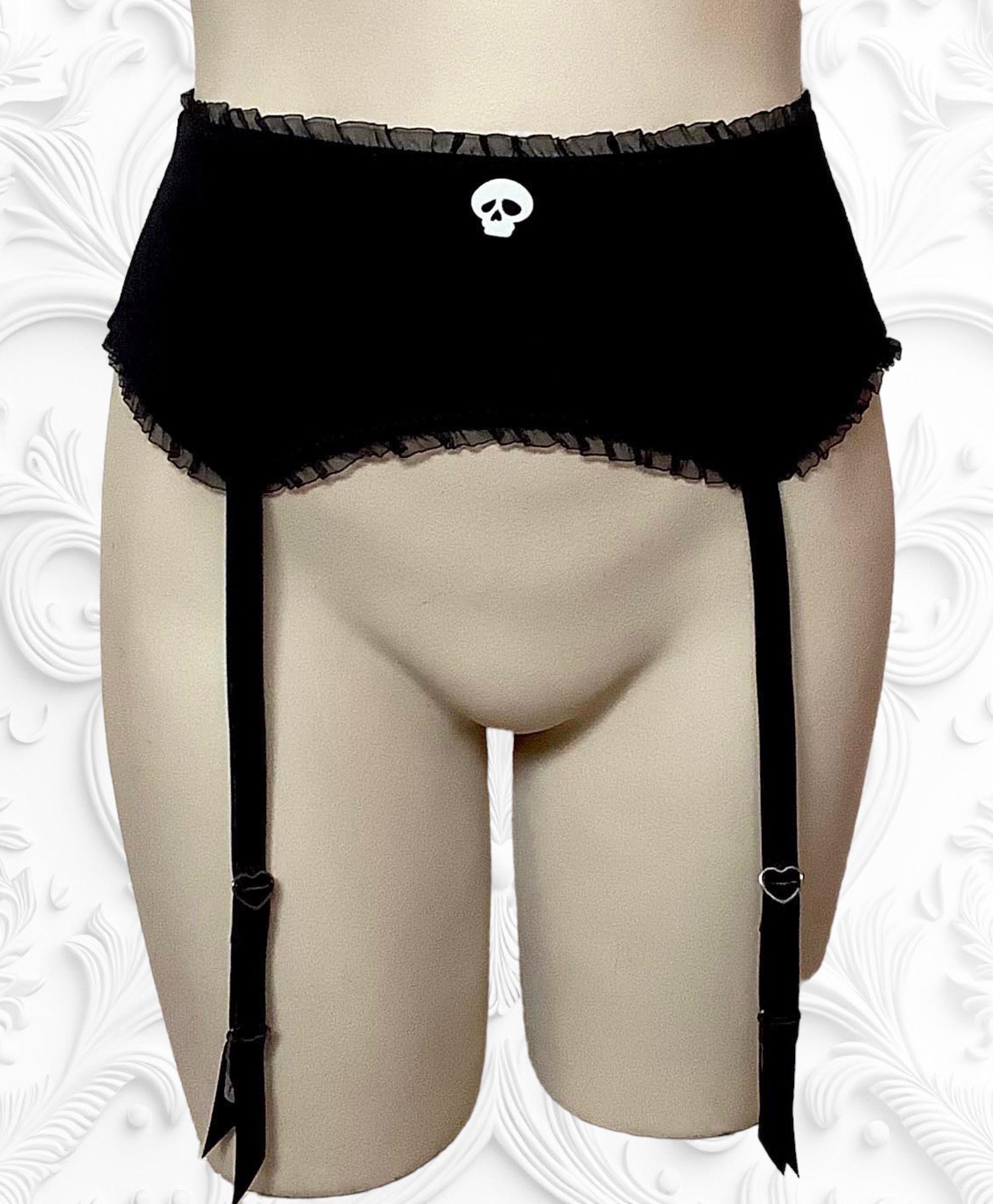 Skull Garter Belt - Etsy