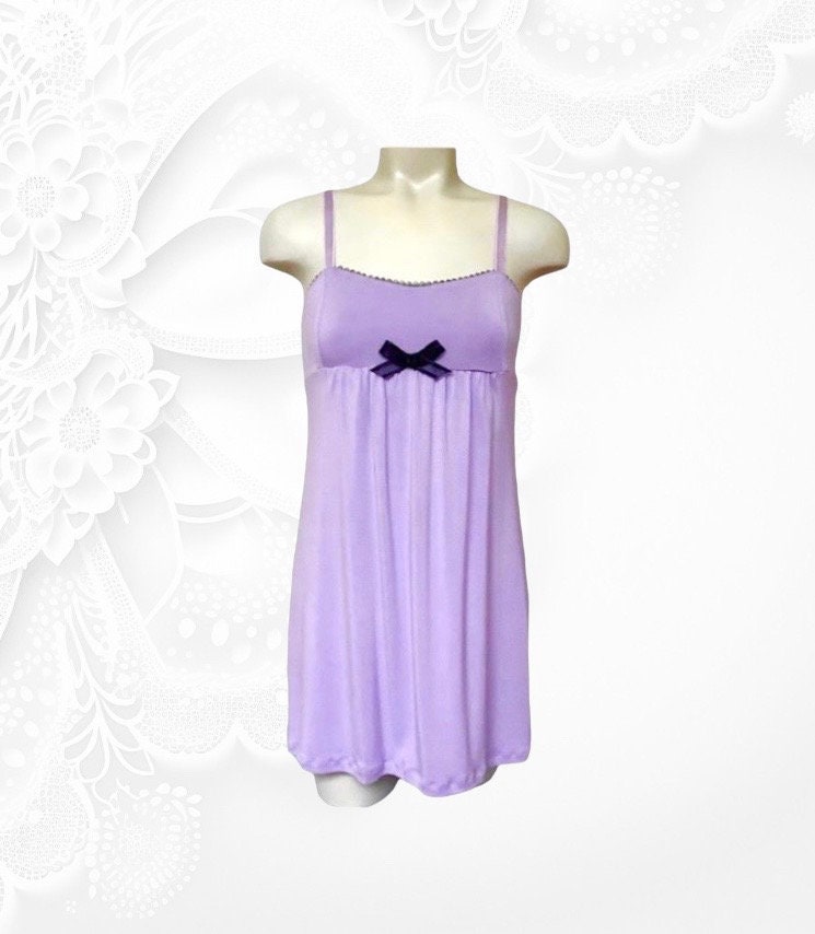 Bamboo Sleeveless Nightgown Etsy UK