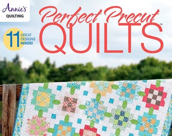 Softcover Book, Perfect Precut Quilts, Quilt Patterns, Table Runner, Bed Quilt, Wall Hanging, Table Mat, Annie's Quilting