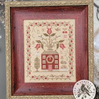 Spring Sampler Cross Stitch Pattern: Easter Primitive Embroidery - Etsy
