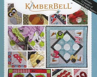 Softcover Book, Kimberbell Cuties, Quilt Patterns, Seasonal Toppers, Table Runner, Table Toppers, Scrap Quilts, Pre-Cut Friendly, Kimberbell