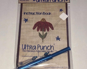 Ultra Punch, Ultra Punchneedle, Ultra Punch Needle, Embroidery, Surgical Steel Needles, Punch Needle Embroidery, Threaders