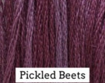 Classic Colorworks, Pickled Beets, CCT-148, 5 YARD Skein, Hand Dyed Cotton, Embroidery Floss, Counted Cross Stitch, Embroidery Thread