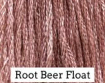 Classic Colorworks, Root Beer Float, CCT-027, 5 YARD Skein, Hand Dyed Cotton, Embroidery Floss, Counted Cross Stitch, Embroidery Thread