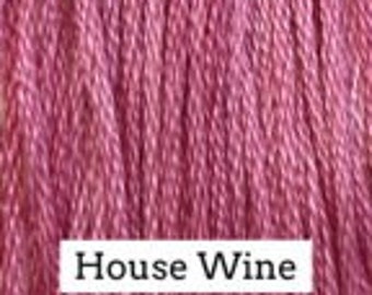 Classic Colorworks, House Wine, CCT-035, 5 YARD Skein, Hand Dyed Cotton, Embroidery Floss, Counted Cross Stitch, Hand Embroidery