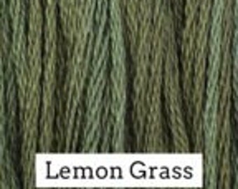 Classic Colorworks, Lemon Grass, CCT-230, 5 YARD Skein, Hand Dyed Cotton, Embroidery Floss, Counted Cross Stitch, Embroidery Thread