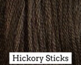 Classic Colorworks, Hickory Sticks, CCT-166, 5 YARD Skein, Hand Dyed Cotton, Embroidery Floss, Counted Cross Stitch, Hand Embroidery Thread