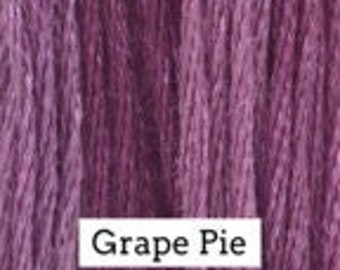 Classic Colorworks, Grape Pie, CCT-016, 5 YARD Skein, Hand Dyed Cotton, Embroidery Floss, Counted Cross Stitch, Hand Embroidery