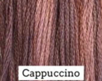 Classic Colorworks, Cappuccino, CCT-007, 5 YARD Skein, Hand Dyed Cotton, Embroidery Floss, Counted Cross Stitch, Hand Embroidery Thread