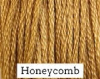 Classic Colorworks, Honeycomb, CCT-222, 5 YARD Skein, Hand Dyed Cotton, Embroidery Floss, Counted Cross Stitch,Hand Embroidery Thread