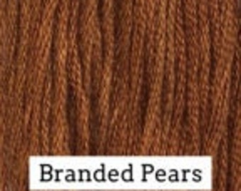 Classic Colorworks, Brandied Pears, CCT-171, 5 YARD Skein, Hand Dyed Cotton, Embroidery Floss, Counted Cross Stitch, Embroidery Thread