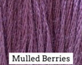 Classic Colorworks, Mulled Berries, CCT-210, 5 YARD Skein, Hand Dyed Cotton, Embroidery Floss, Counted Cross Stitch, Hand Embroidery Thread