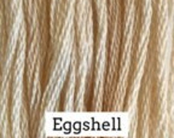 Classic Colorworks, Eggshell, CCT-224, 5 YARD Skein, Hand Dyed Cotton, Embroidery Floss, Counted Cross Stitch, Hand Embroidery Thread