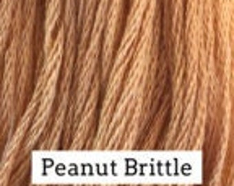 Classic Colorworks, Peanut Brittle, CCT-185, 5 YARD Skein, Hand Dyed Cotton, Embroidery Floss, Counted Cross Stitch, Embroidery Thread