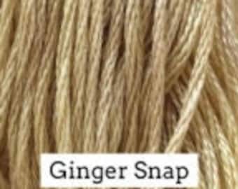 Classic Colorworks, Ginger Snap, CCT-14, 5 YARD Skein, Hand Dyed Cotton, Embroidery Floss, Counted Cross Stitch, Hand Embroidery Thread