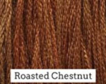 Classic Colorworks, Roasted Chestnut, CCT-155, 5 YARD Skein, Hand Dyed Cotton, Embroidery Floss, Counted Cross Stitch, Embroidery Thread