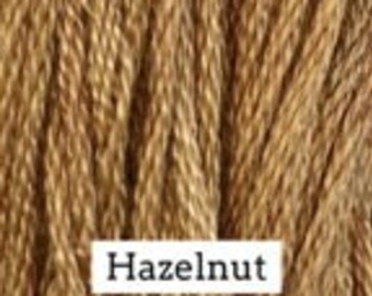 Classic Colorworks, Hazelnut, CCT-219, 5 YARD Skein, Hand Dyed Cotton, Embroidery Floss, Counted Cross Stitch,Hand Embroidery Thread