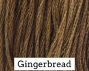 Classic Colorworks, Gingerbread, CCT-241, 5 YARD Skein, Hand Dyed Cotton, Embroidery Floss, Counted Cross Stitch, Embroidery Thread