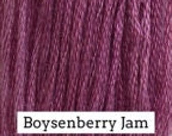 Classic Colorworks, Boysenberry Jam, CCT-049, 5 YARD Skein, Hand Dyed Cotton, Embroidery Floss, Counted Cross Stitch, Embroidery Thread