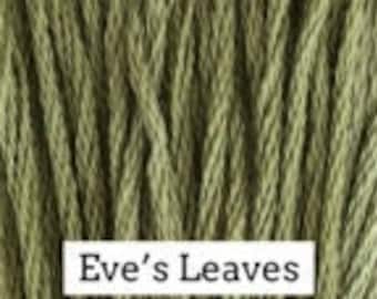 Classic Colorworks, Eve's Leaves, CCT-139, 5 YARD Skein, Hand Dyed Cotton, Embroidery Floss, Counted Cross Stitch, Embroidery Thread