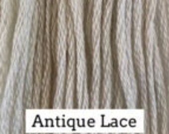 Classic Colorworks, Antique Lace, CCT-125, 5 YARD Skein, Hand Dyed Cotton, Embroidery Floss, Counted Cross Stitch, Hand Embroidery Thread