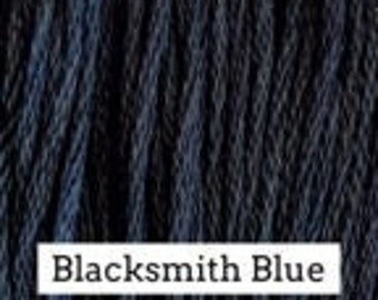 Classic Colorworks, Blacksmith Blue, CCT-187, 5 YARD Skein, Hand Dyed Cotton, Embroidery Floss, Cross Stitch, Hand Embroidery Thread