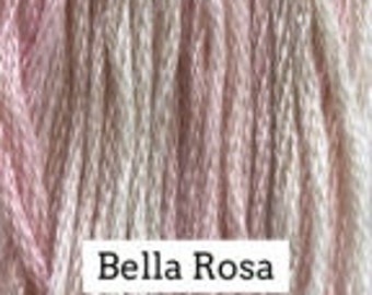 Classic Colorworks, Bella Rosa, CCT-047, 5 YARD Skein, Hand Dyed Cotton, Embroidery Floss, Counted Cross Stitch, Embroidery Thread