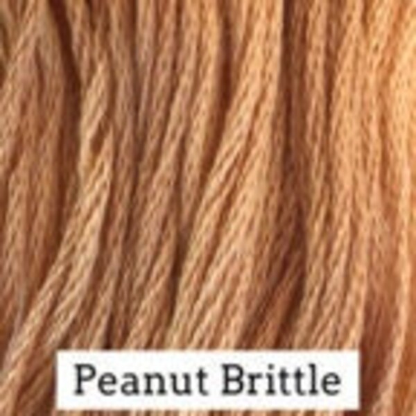 Classic Colorworks, Peanut Brittle, CCT-185, 5 YARD Skein, Hand Dyed Cotton, Embroidery Floss, Counted Cross Stitch, Embroidery Thread