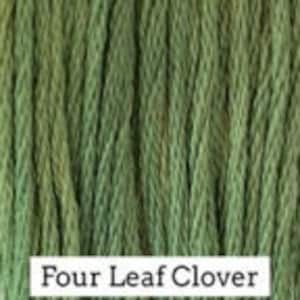 May include: A skein of green yarn with the text "Four Leaf Clover" printed on the label.