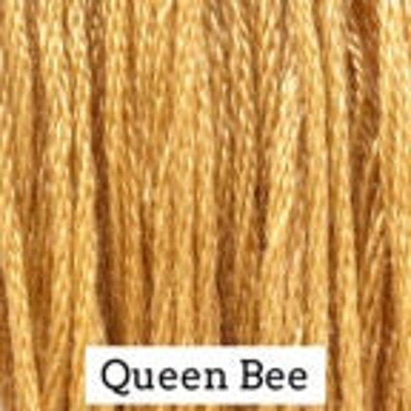 Classic Colorworks, Queen Bee, CCT-188, 5 YARD Skein, Hand Dyed Cotton, Embroidery Floss, Counted Cross Stitch, Hand Embroidery Thread