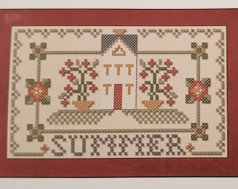 Counted Cross Stitch, Seasonal Sampler Summer, Cotton Threads, Classic Colorworks, Diane Williams, Little House Needleworks
