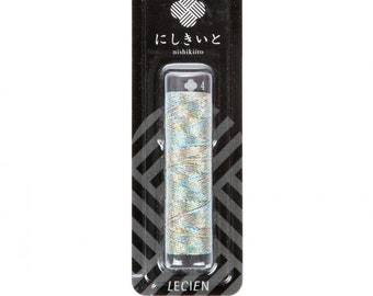 Cosmo, Cosmo Nishikiito, Rainbow Metallic Floss, Metallic Embroidery Floss, 77-E04, Embroidery Floss, Metallic Thread, Cross Stitch Floss