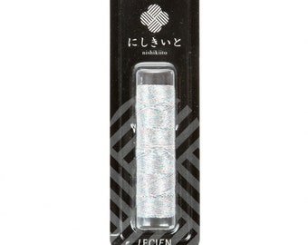 Cosmo, Cosmo Nishikiito, Sky Metallic Floss, Metallic Embroidery Floss, 77-E02, Embroidery Floss, Metallic Thread, Cross Stitch Floss