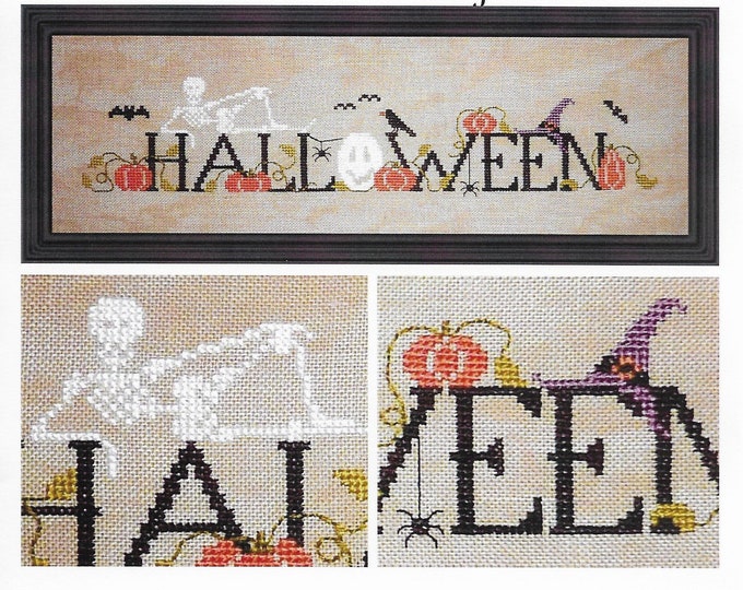 Counted Cross Stitch Pattern Halloween Cross Stitch Etsy