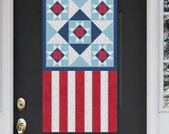 Patriot Dreams, Keepsake Box, Boxed Kit, Door Boor Banner, Quilt Wallhanging, Amy Smart, Riley Blake Designs, PATTERN KIT ONLY