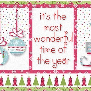Quilt Pattern, Christmas Cheer Pillow, Christmas Decor, Holiday Decor, Christmas Quilt, Cherry Guidry, Cherry Blossoms Quilts, PATTERN ONLY