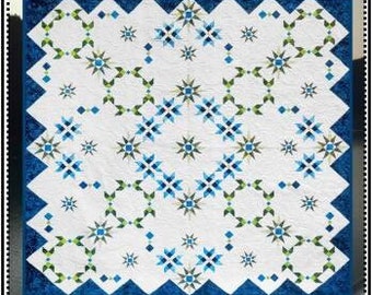 Quilt Pattern, Asterios, Twelve Month, Block of the Month, Country Chic, Pieced Quilt, Chris Hoover, Whirligig Designs, PATTERN ONLY