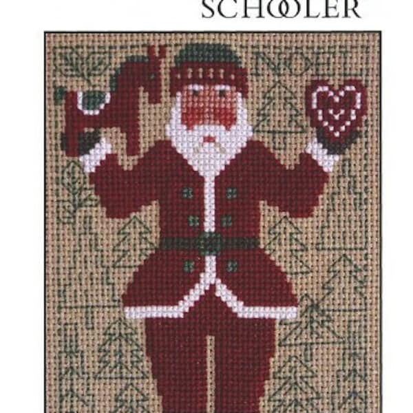 Counted Cross Stitch, 2024 Santa, Christmas Decor, Father Christmas, The Prairie Schooler,  PATTERN ONLY