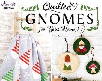 Softcover Book, Quilted Gnomes, Home Decor, Ornaments, Placemats, Christmas Ornaments, Kitchen Decor, Baby Quilts, Annie's Quilting
