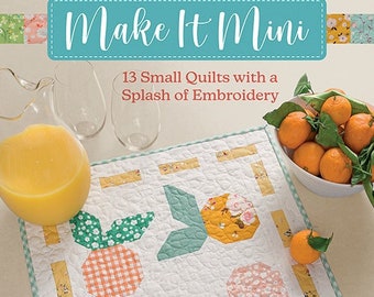 Softcover Book, Make It Mini, Quilt Patterns, Quilts, Table Runners, Scrap Quilts, Home Decor, Quilts, Embroidery, Beverly McCullough