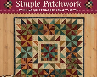 Quilt Book, Simple Patchwork, Scrap Quilt, Primitive Decor, Rustic Decor, Home Decor, Quilt Patterns, Fall Quilts, Softcover Book, Kim Diehl