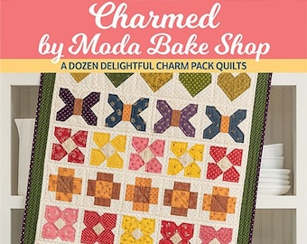Softcover Book, Charmed, Quilt Patterns, Scrap Quilts, Home Decor, Wall Hangings, Table Toppers, Moda Bake Shop, Lissa Alexander