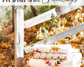 Softcover Book, Pumpkin Spice Gatherings, Pumpkin Blossom, Honeysuckle, Fall Decor, Spiral Book, Primitive Gatherings, Lisa Bongean