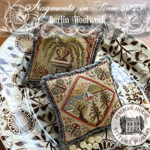 Counted Cross Stitch Pattern, Fragments in Time 2023, Berlin Woolwork, Summer House Stitche Workes, PATTERN ONLY