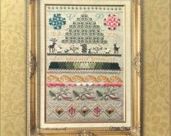 Counted Cross Stitch Pattern, The Vita Sampler, Motifs Sampler, Primitive Decor, Deer, Sheep, Viktoriia Popovych, Mille Fleur, PATTERN ONLY